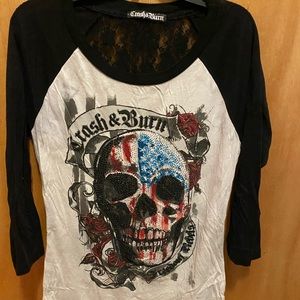 Women’s Crash & Burn shirt